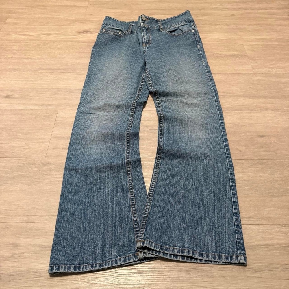 30x30 Blue Bootcut Flared Jeans Y2K 2000s Vintage